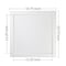 American Built Pro Access Panel, 12 in x 12 in White Plastic TwoPiece AP1212 P1 - alternate 4